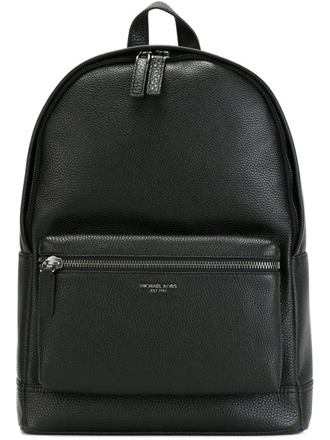 michael kors black mens backpack|Michael Kors men's backpack.